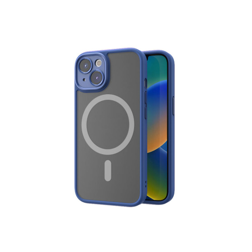 Чохол iPhone 14 Rock Guard Magnet Full Camera blue - UkrApple