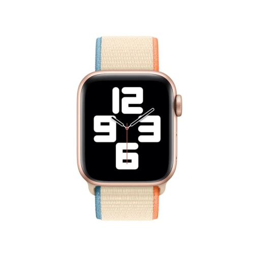 Ремінець xCase для Apple Watch 38/40/41 mm Nylon Sport Loop cream: фото 2 - UkrApple