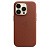 Чохол iPhone 14 Pro Leather Case with MagSafe A umber: фото 3 - UkrApple