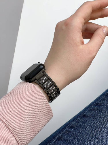 Ремінець xCase для Apple watch 38/40/41 mm Lady Band NEW Black: фото 16 - UkrApple