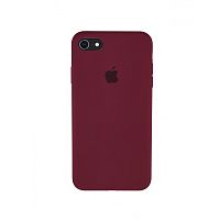 Чехол накладка xCase для iPhone 7/8/SE 2020 Silicone Case Full plum