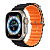 Ремінець для Apple Watch 42/44/45/49 mm Ocean Band black orange - UkrApple