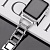 Ремінець xCase для Apple watch 42/44/45/49 mm Lady Band New 2 Silver: фото 3 - UkrApple