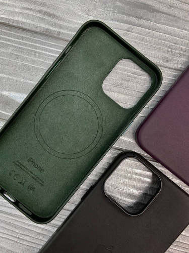 Чохол для iPhone 13 Pro Max Leather Case with MagSafe Wisteria: фото 5 - UkrApple