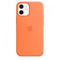 Чохол накладка xCase для iPhone 12 Pro Max Silicone Case Full kumquat