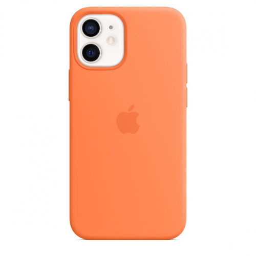 Чохол накладка xCase для iPhone 12 Pro Max Silicone Case Full kumquat - UkrApple
