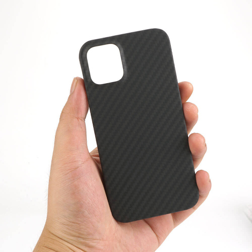 Чохол xCase для iPhone 12/12 Pro Pitaka Carbon case Black: фото 7 - UkrApple