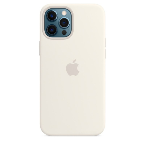 Чохол накладка xCase для iPhone 12 Pro Max Silicone Case Full White - UkrApple