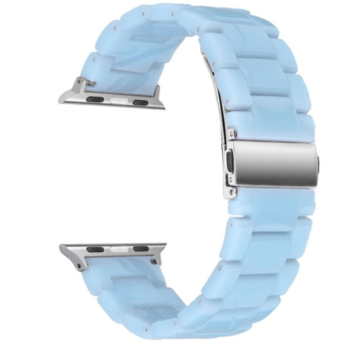 Ремінець xCase для Apple Watch 42/44/45/49 mm Resin band blue - UkrApple