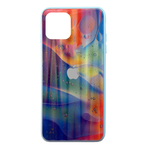 Чохол накладка xCase на iPhone 11 Pro Max Polaris Smoke Case Logo blue mix - UkrApple