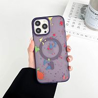 Чохол iPhone 14 Pro Blot with MagSafe purple
