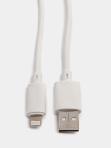 USB кабель Lightning 100cm Hoco X88 Gratified white - UkrApple