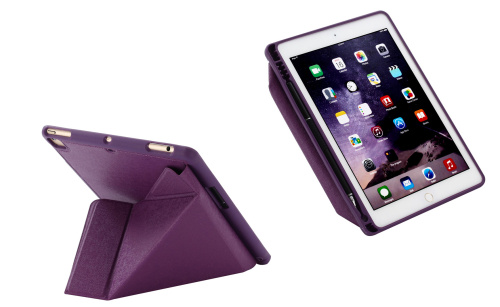 Чохол Origami Case для iPad Pro 9,7"/ 9,7" (2017/2018)/ Air/ Air2 leather pencil groove purple: фото 4 - UkrApple