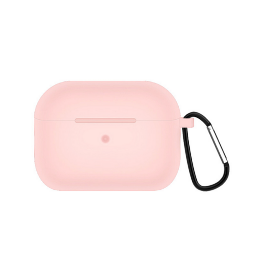 Чехол для AirPods PRO silicone case pink sand с карабином - UkrApple