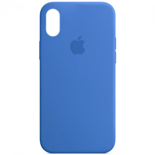 Чехол iPhone XR Silicone Case Full capri blue - UkrApple