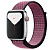 Ремінець xCase для Apple Watch 42/44/45/49 mm Nylon Sport Loop Indigo pink - UkrApple