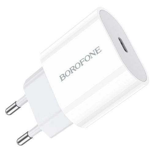 Мережевий зарядний пристрій Borofone А61A 10,5W  2.1A white: фото 2 - UkrApple