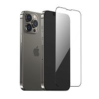 Захисне скло Rock (0.33mm) iPhone 13 Pro Мах/14 Plus HD Full black 2шт 