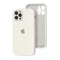 Чохол накладка xCase для iPhone 13 Pro Silicone Case Full Camera White