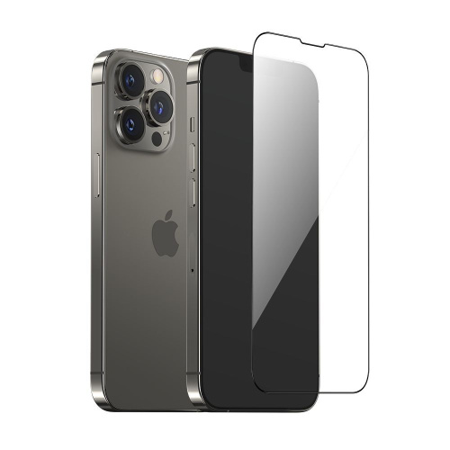 Захисне скло Rock (0.33mm) iPhone 13 Pro Мах/14 Plus HD Full black 2шт  - UkrApple