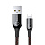 USB кабель Baseus Lightning C-shaped 2.4A 1m black: фото 2 - UkrApple