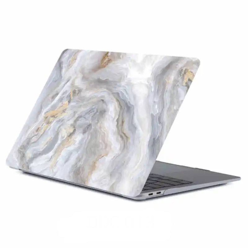 Чохол накладка DDC для MacBook Air 13.3" (2018/2019/2020) picture marble gray - UkrApple