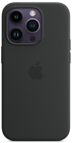 Чохол iPhone 14 Plus Silicone Case with MagSafe midnight  - UkrApple