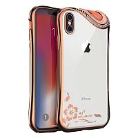 Чехол накладка xCase на iPhone 7/8/SE 2020 Glamour Rose Gold