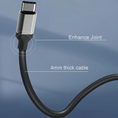 Перехідник adapter USB-C Hub 3in1 Wiwu C2H gray: фото 5 - UkrApple