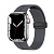 Ремінець для Apple Watch 42/44/45/49 mm New Silicone band charcoal grey - UkrApple