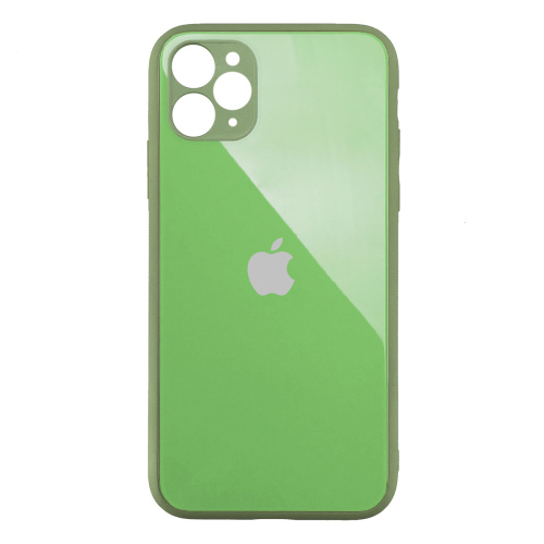 Чохол накладка xCase на iPhone 11 Pro Max Glass Designo Green - UkrApple