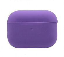 Чохол для AirPods Silicone case Full purple