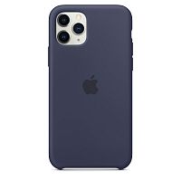 Чохол накладка xCase для iPhone 11 Pro Max Silicone Case Midnight Blue