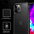 Чохол для iPhone 12 Mini iPaky Carbone Case Black Transparent: фото 3 - UkrApple