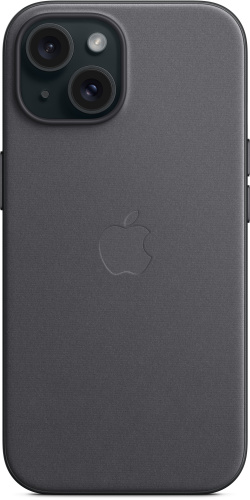 Чохол iPhone 15 Pro FineWoven Case with MagSafe black : фото 3 - UkrApple