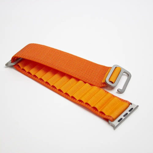 Ремінець для Apple Watch 38/40/41 mm Alpine Loop orange: фото 5 - UkrApple