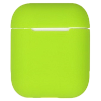 Чехол для AirPods/AirPods 2 Silicone case Full Party green
