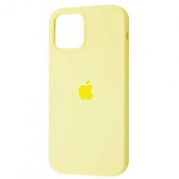 Чохол накладка iPhone 14 Silicone Case Full Mellow yellow