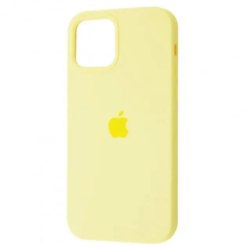 Чохол накладка iPhone 14 Silicone Case Full Mellow yellow - UkrApple