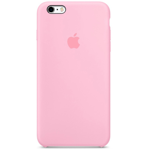Чехол накладка xCase на iPhone 6/6s Silicone Case розовый(24) - UkrApple