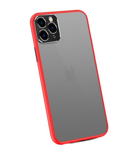 Чохол накладка xCase для iPhone 11 Pro Matt Case Camera Lens Red black - UkrApple