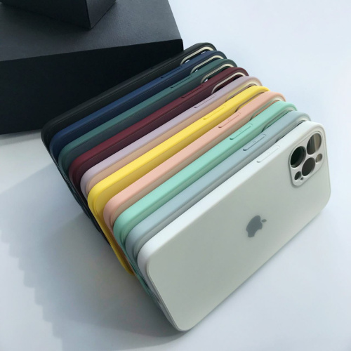 Чохол накладка xCase на iPhone 11 Pro Max Glass Designo Mist Blue: фото 2 - UkrApple