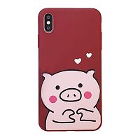 Чехол  накладка xCase для iPhone 7/8/SE 2020 Lovely Piggy №1