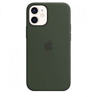 Чохол накладка xCase для iPhone 12 Pro Max Silicone Case Full cyprus green