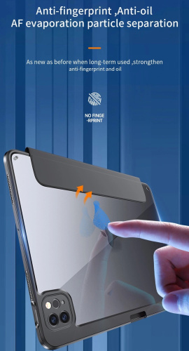 Чохол Wiwu Magnetic Folio 2 in 1 для iPad 10 10.9" (2022) dark blue: фото 10 - UkrApple