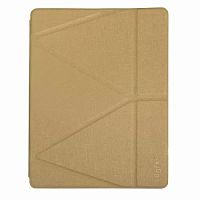 Чохол Origami Case для iPad Air 4 10,9" (2020) / Air 5 10,9" (2022) Leather pencil groove gold