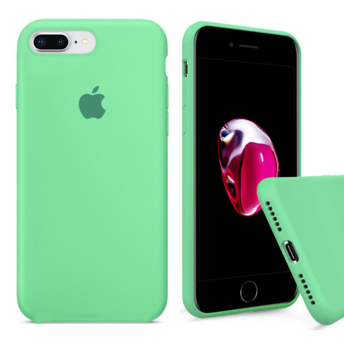 Чехол накладка xCase для iPhone 7 Plus/8 Plus Silicone Case Full spearmint - UkrApple