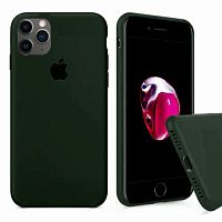 Чохол накладка xCase для iPhone 11 Pro Silicone Case Full Green