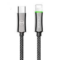 USB кабель Type-C to Lightning 120cm Mcdodo Auto Disconnect black