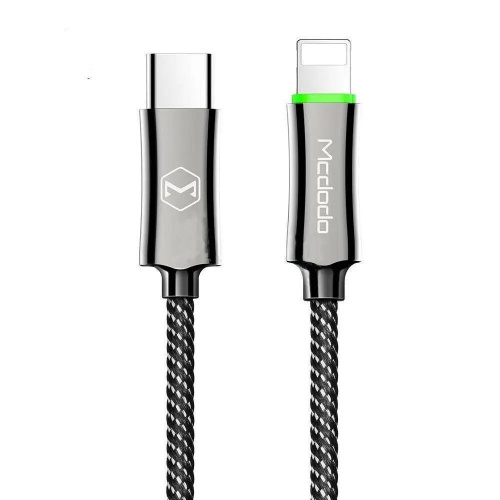 USB кабель Type-C to Lightning 120cm Mcdodo Auto Disconnect black - UkrApple